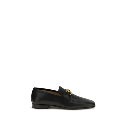Valentino Garavani Black Slip-On Loafers