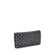 Valentino Garavani Black Leather Shoulder Bag