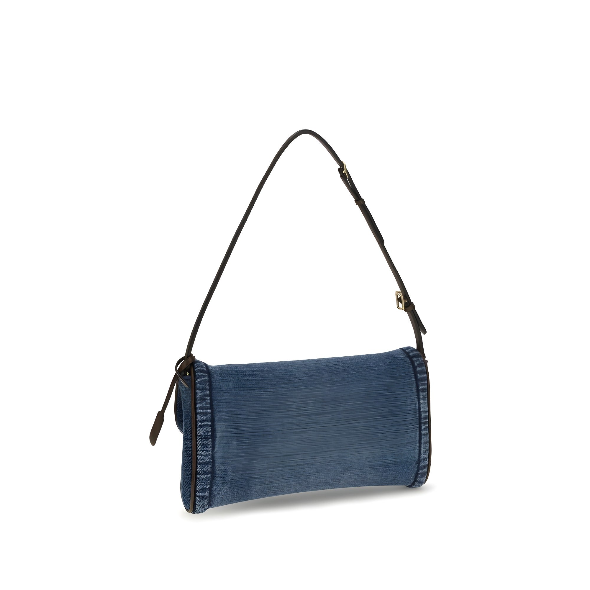 Valentino Garavani Blue Cotton Shoulder Bag
