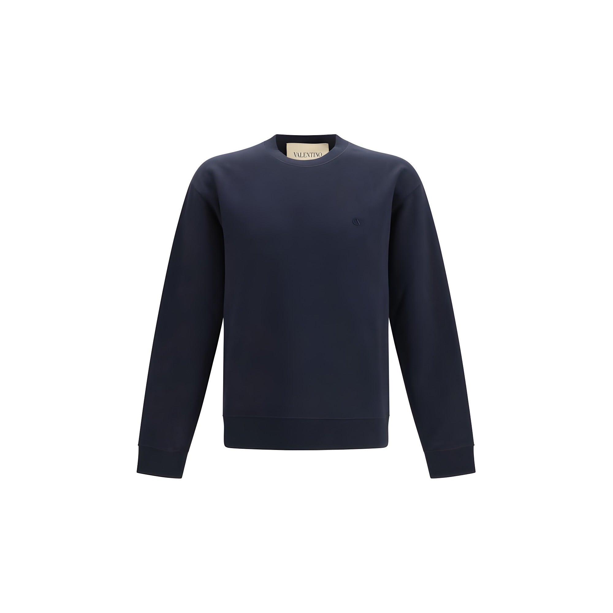 Valentino Garavani Blue Cotton Sweatshirt