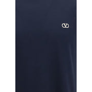 Valentino Garavani Blue Cotton T-Shirt