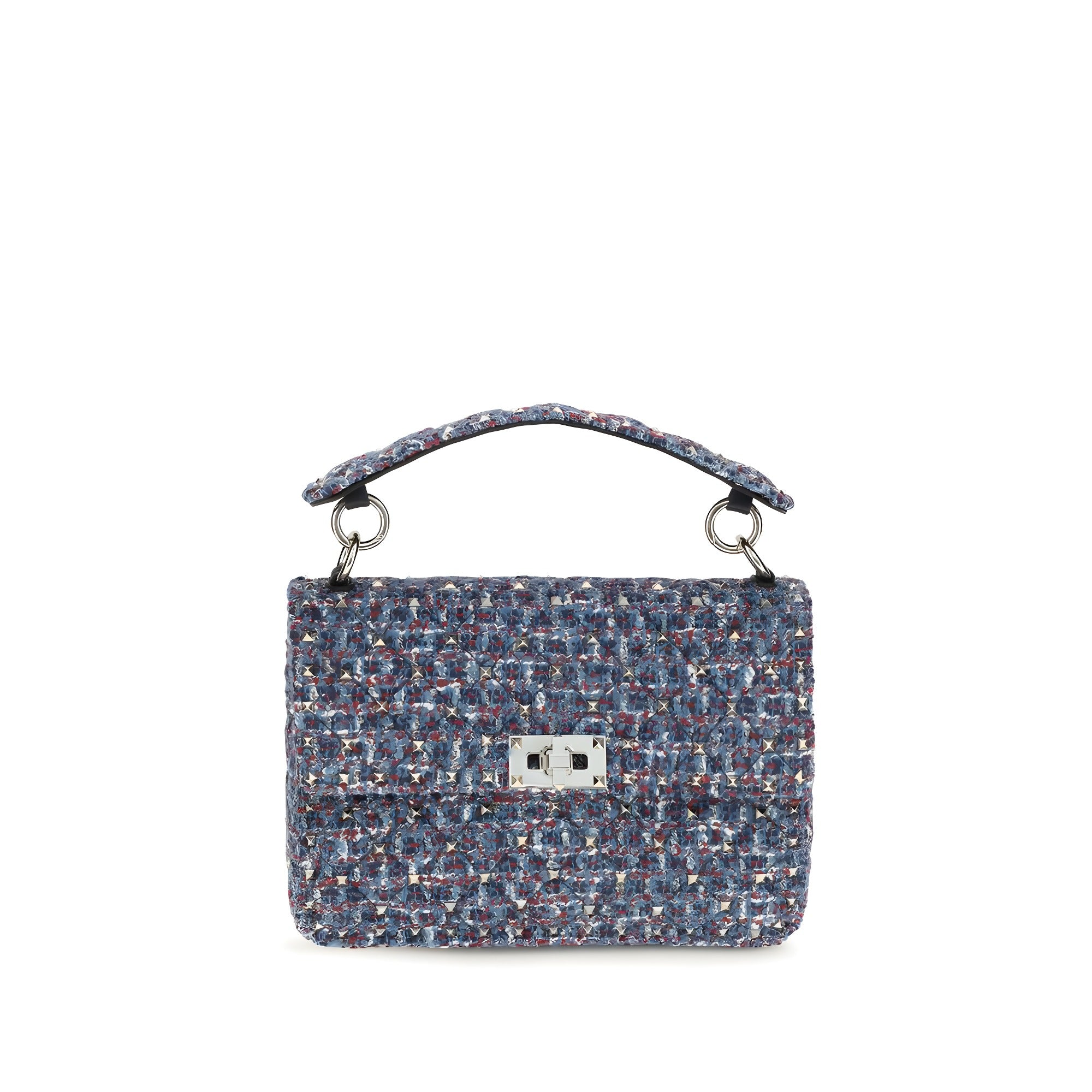 Valentino Garavani Blue Fabric Shoulder Bag