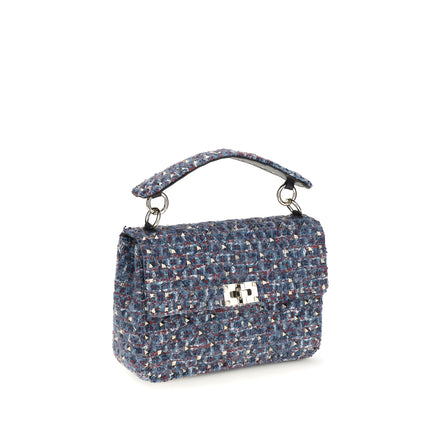 Valentino Garavani Blue Fabric Shoulder Bag