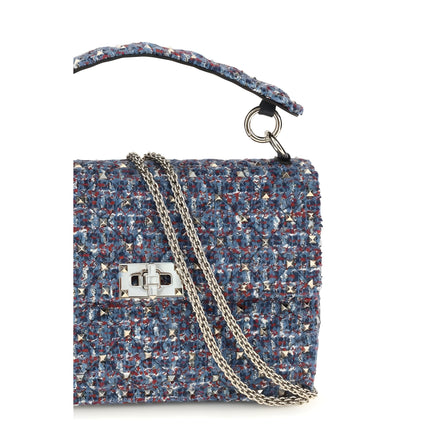Valentino Garavani Blue Fabric Shoulder Bag