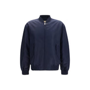 Valentino Garavani Blue Polyamide Bomber