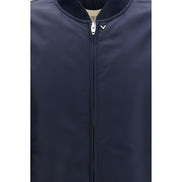 Valentino Garavani Blue Polyamide Bomber