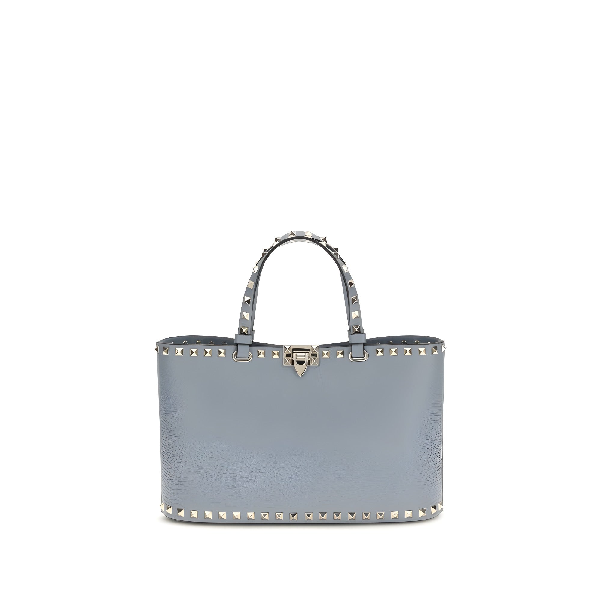 Valentino Garavani Blue Rockstud Tote Bag