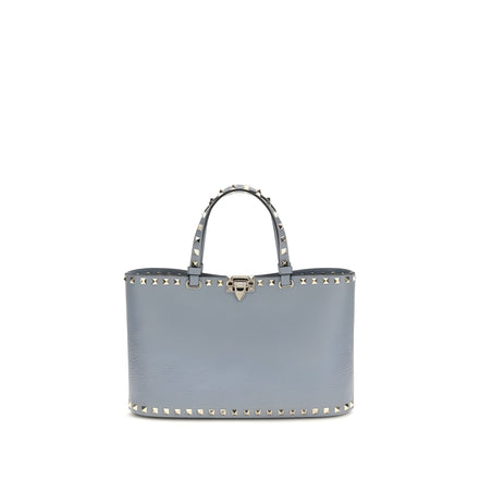 Valentino Garavani Blue Rockstud Tote Bag