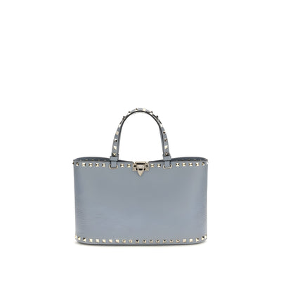 Valentino Garavani Blue Rockstud Tote Bag