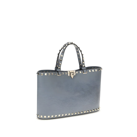 Valentino Garavani Blue Rockstud Tote Bag