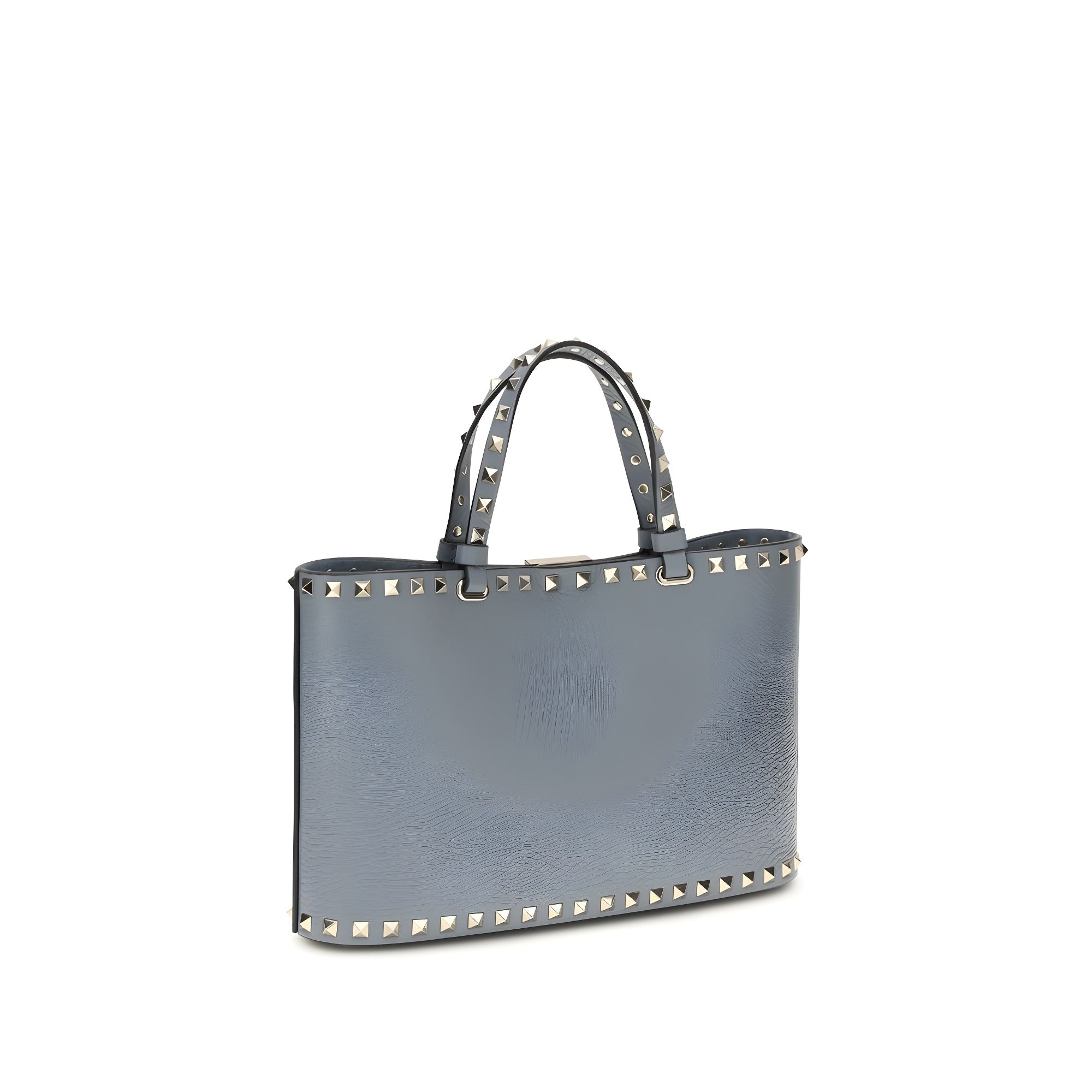 Valentino Garavani Blue Rockstud Tote Bag