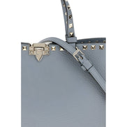 Valentino Garavani Blue Rockstud Tote Bag