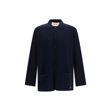 Valentino Garavani Blue Wool Cardigan