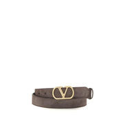 Valentino Garavani Brown Calf Leather Belt