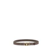 Valentino Garavani Brown Calf Leather Belt