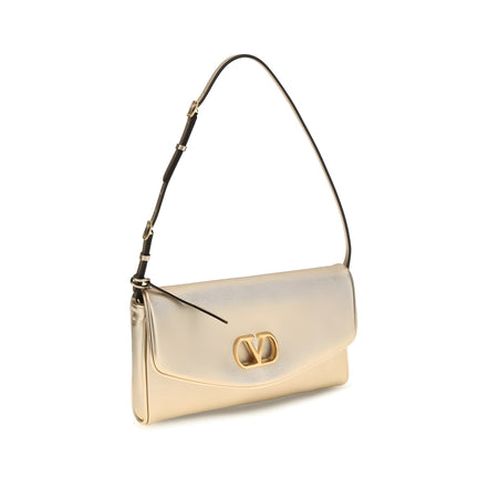 Valentino Garavani Gold Lamb Shoulder Bag