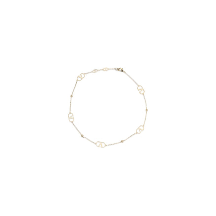 Valentino Garavani Gold Metal Necklace