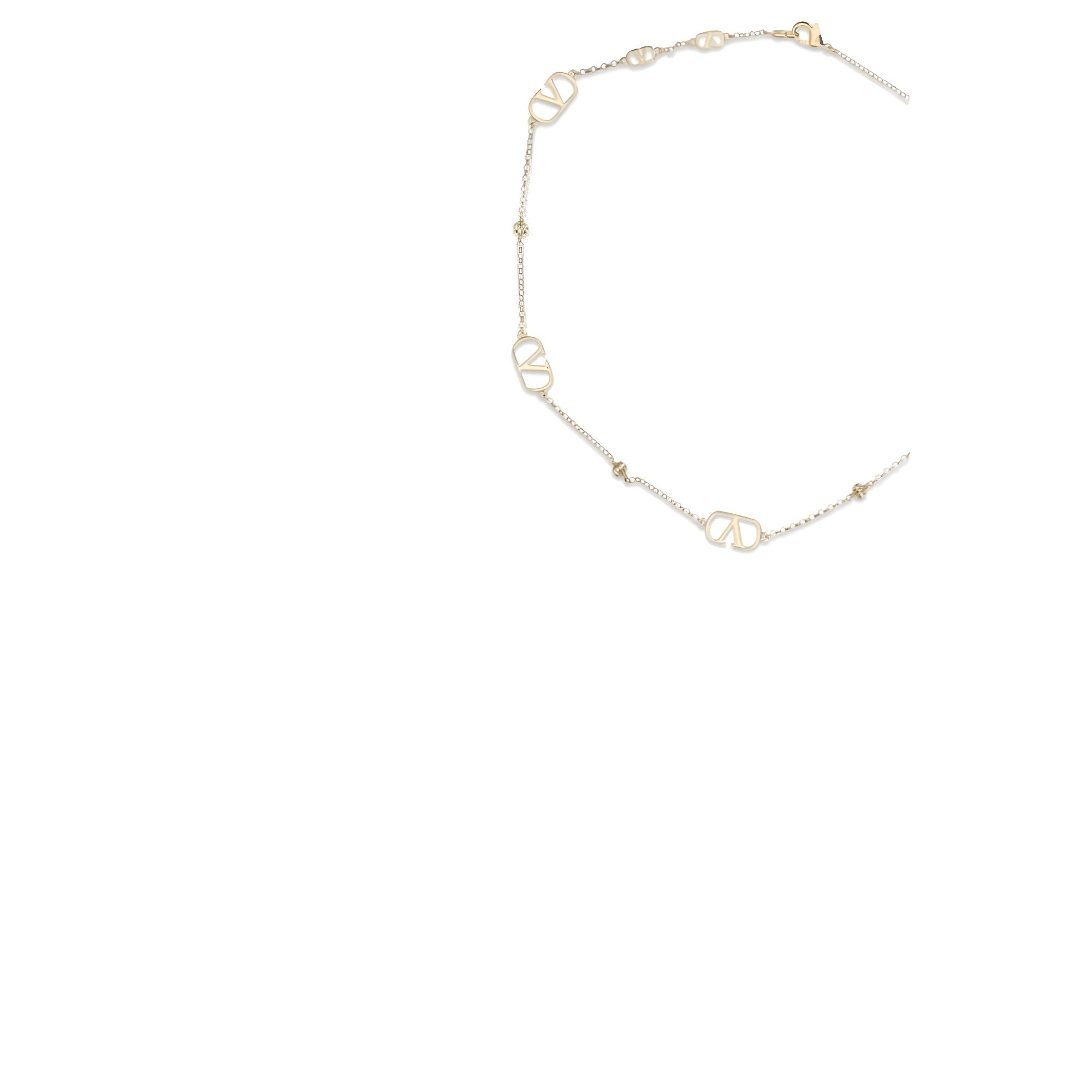 Valentino Garavani Gold Metal Necklace