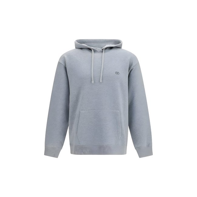 Valentino Garavani Gray Cotton Sweatshirt