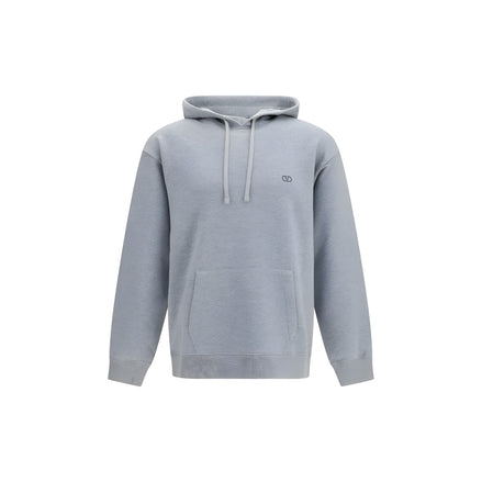 Valentino Garavani Gray Cotton Sweatshirt