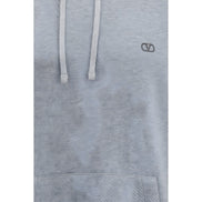 Valentino Garavani Gray Cotton Sweatshirt