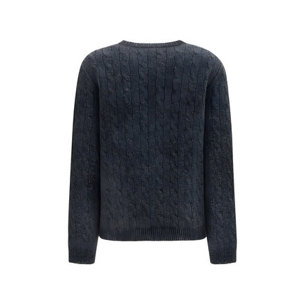 Valentino Garavani Gray Wool Sweatshirt