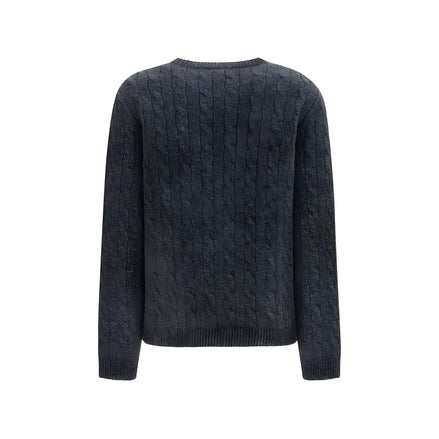 Valentino Garavani Gray Wool Sweatshirt