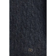 Valentino Garavani Gray Wool Sweatshirt