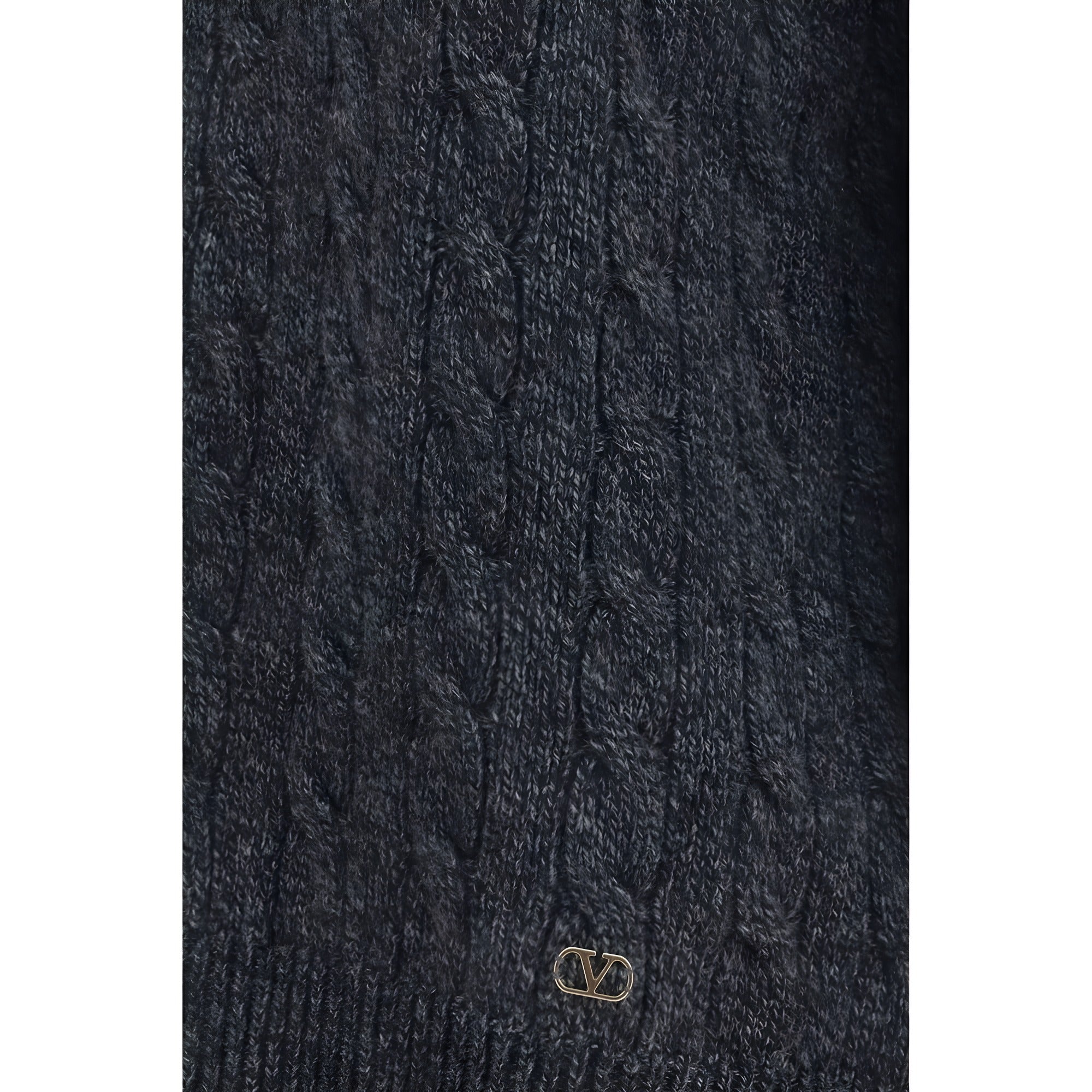 Valentino Garavani Gray Wool Sweatshirt