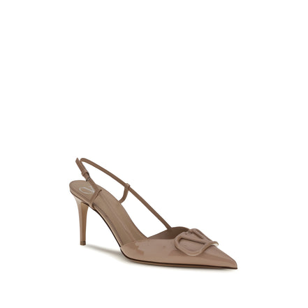 Valentino Garavani Multicolor Calf Leather High Heel Pumps