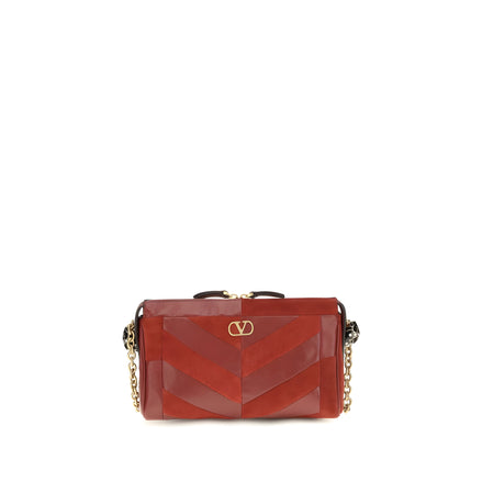 Valentino Garavani Multicolor Calf Leather Shoulder Bag