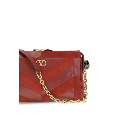 Valentino Garavani Multicolor Calf Leather Shoulder Bag