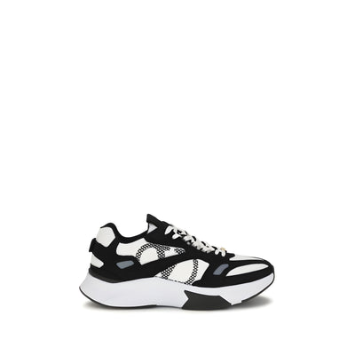 Valentino Garavani Multicolor Fabric Athletic Sneakers