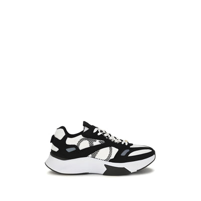 Valentino Garavani Multicolor Fabric Athletic Sneakers