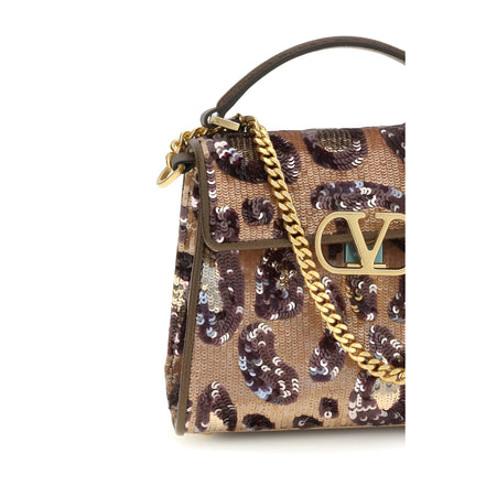 Valentino Garavani Multicolor Silk Shoulder Bag