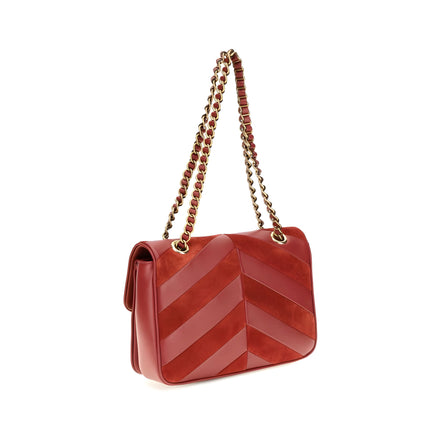 Valentino Garavani Multicolor Suede Leather Shoulder Bag
