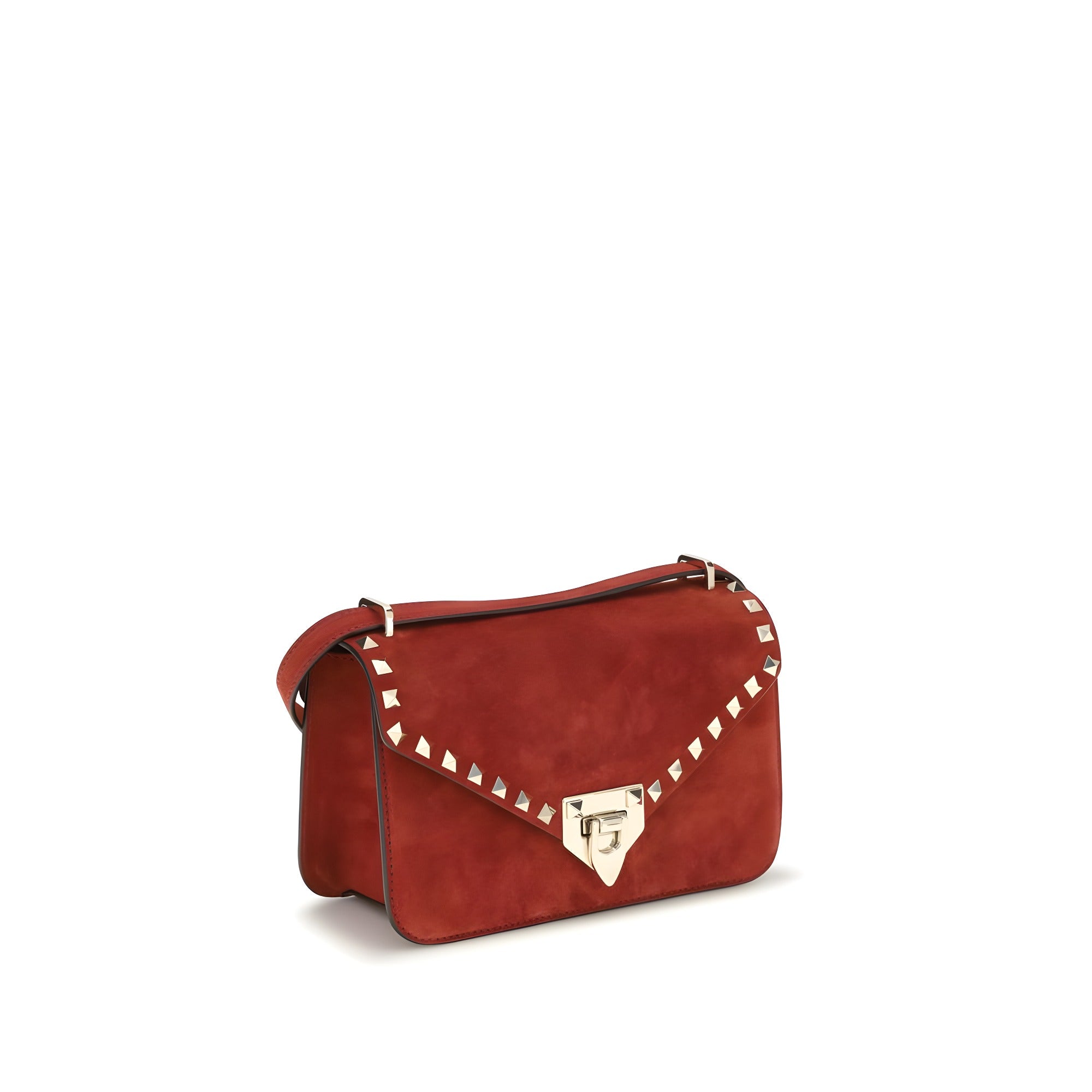 Valentino Garavani Multicolor Suede Shoulder Bag