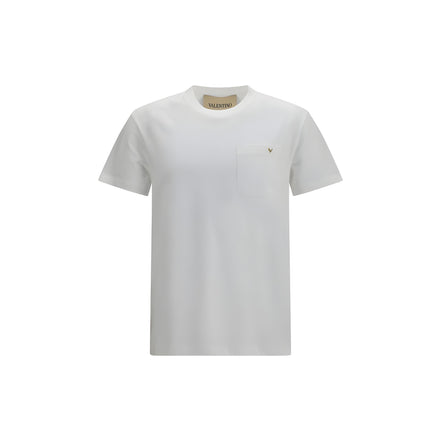Valentino Garavani White Cotton T-Shirt