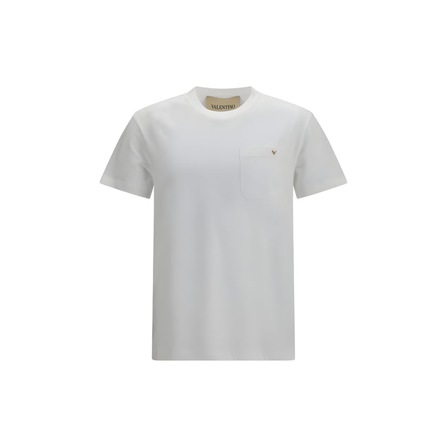 Valentino Garavani White Cotton T-Shirt