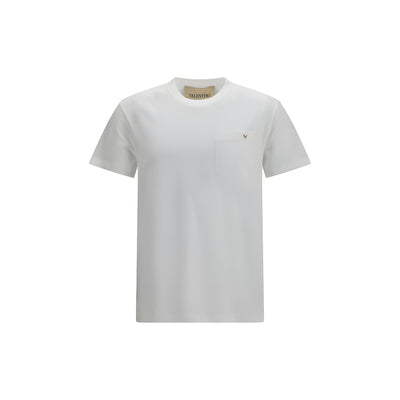 Valentino Garavani White Cotton T-Shirt