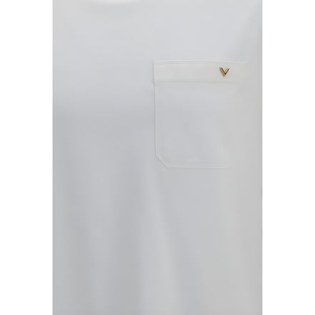 Valentino Garavani White Cotton T-Shirt