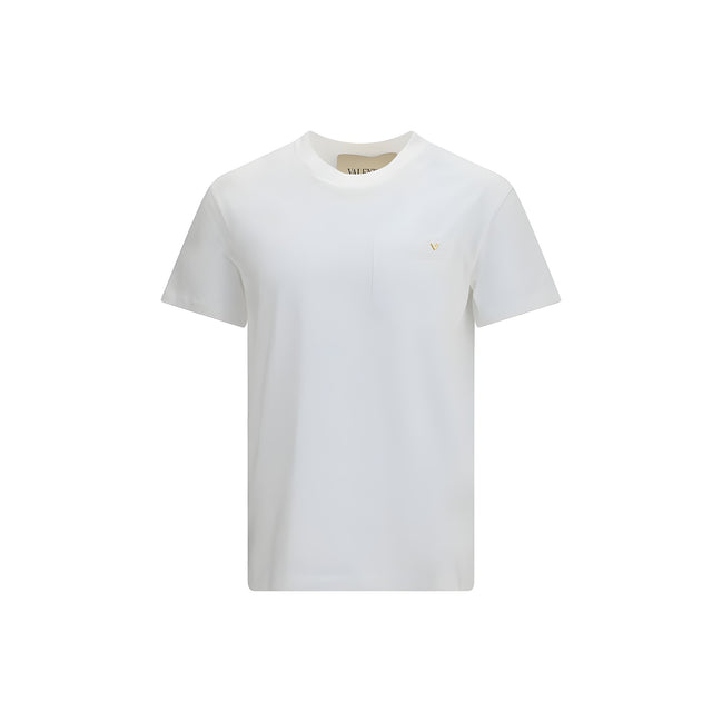 Valentino Garavani White Cotton T-Shirt