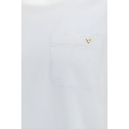Valentino Garavani White Cotton T-Shirt
