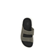 Sandales plates Veja Bicolor en cuir de veau (Bos Taurus)