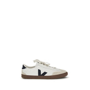 Veja White Calf Leather Athletic Sneakers
