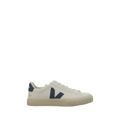 Veja White Leather Low Top Sneakers
