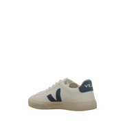 Veja White Leather Low Top Sneakers