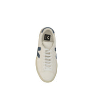 Veja White Leather Low Top Sneakers