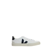 Veja White Calf Leather Low Top Sneakers