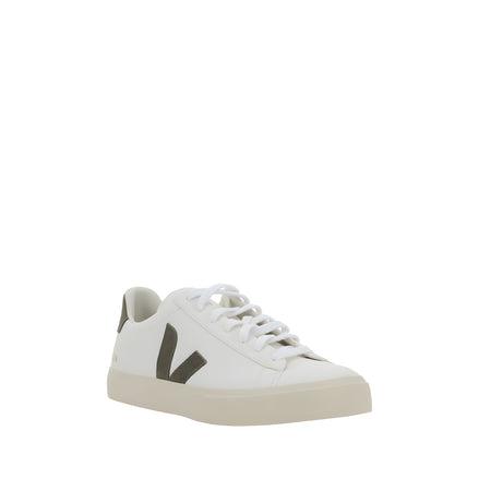 Veja White Leather Low Top Sneakers